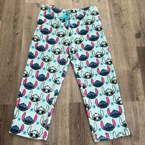 Disney Stitch pajama/ lounge fleece pants. Super soft. Size XXl EUC
